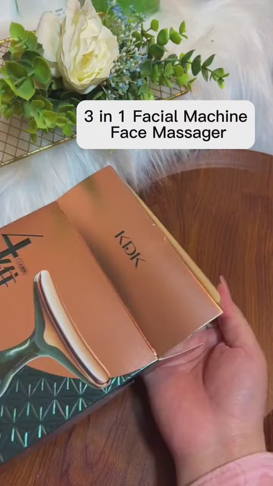 3 in 1 Anti-Aging Face Neck Eyes Massager